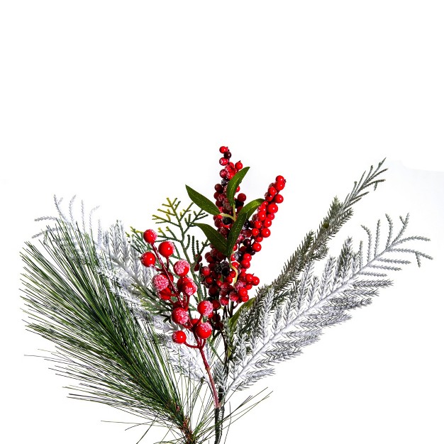 Vickerman Frosted Red Garlands