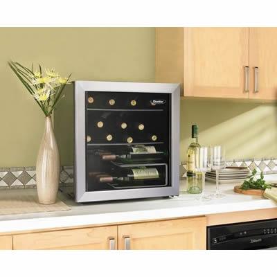 Danby 17-bottle Freestanding Wine Cooler DWC172BLPDB