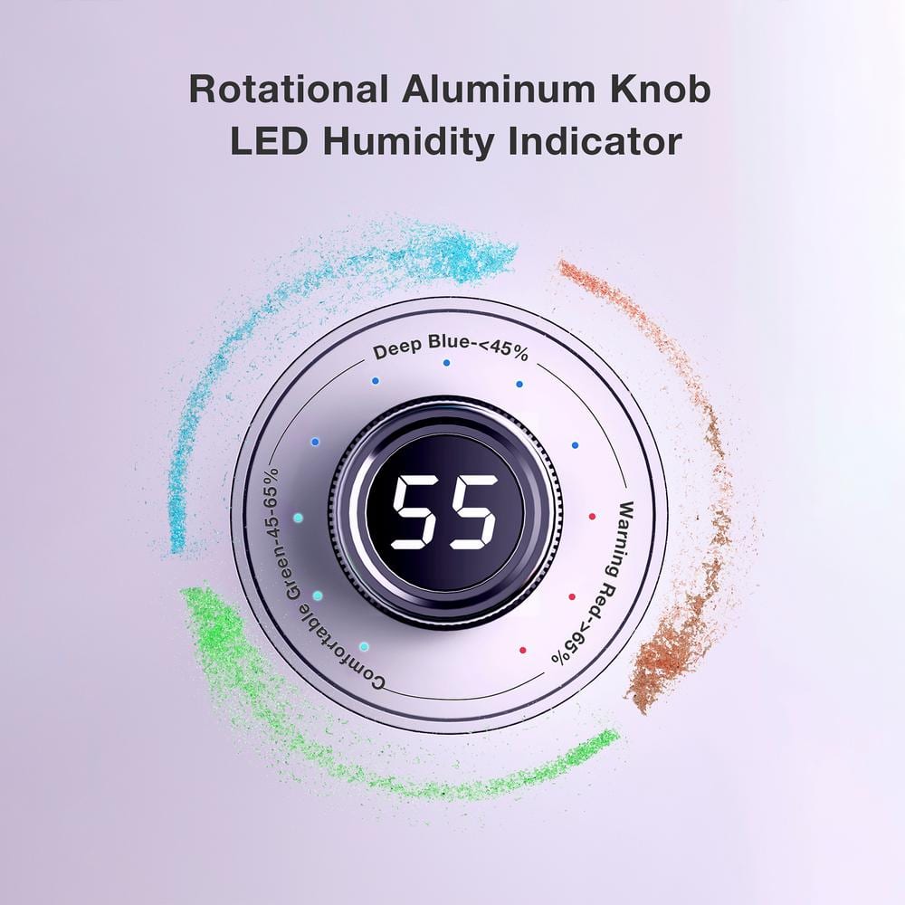 JEREMY CASS 50 pt 4500 sqft Dehumidifier for Home with Energy Saving Air Filter 3 Operation Modes and 24 H Timer