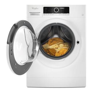 Whirlpool 1.9 cu. ft. High Efficiency Front Load Washer in White with Detergent Dosing Aid ENERGY STAR WFW3090JW