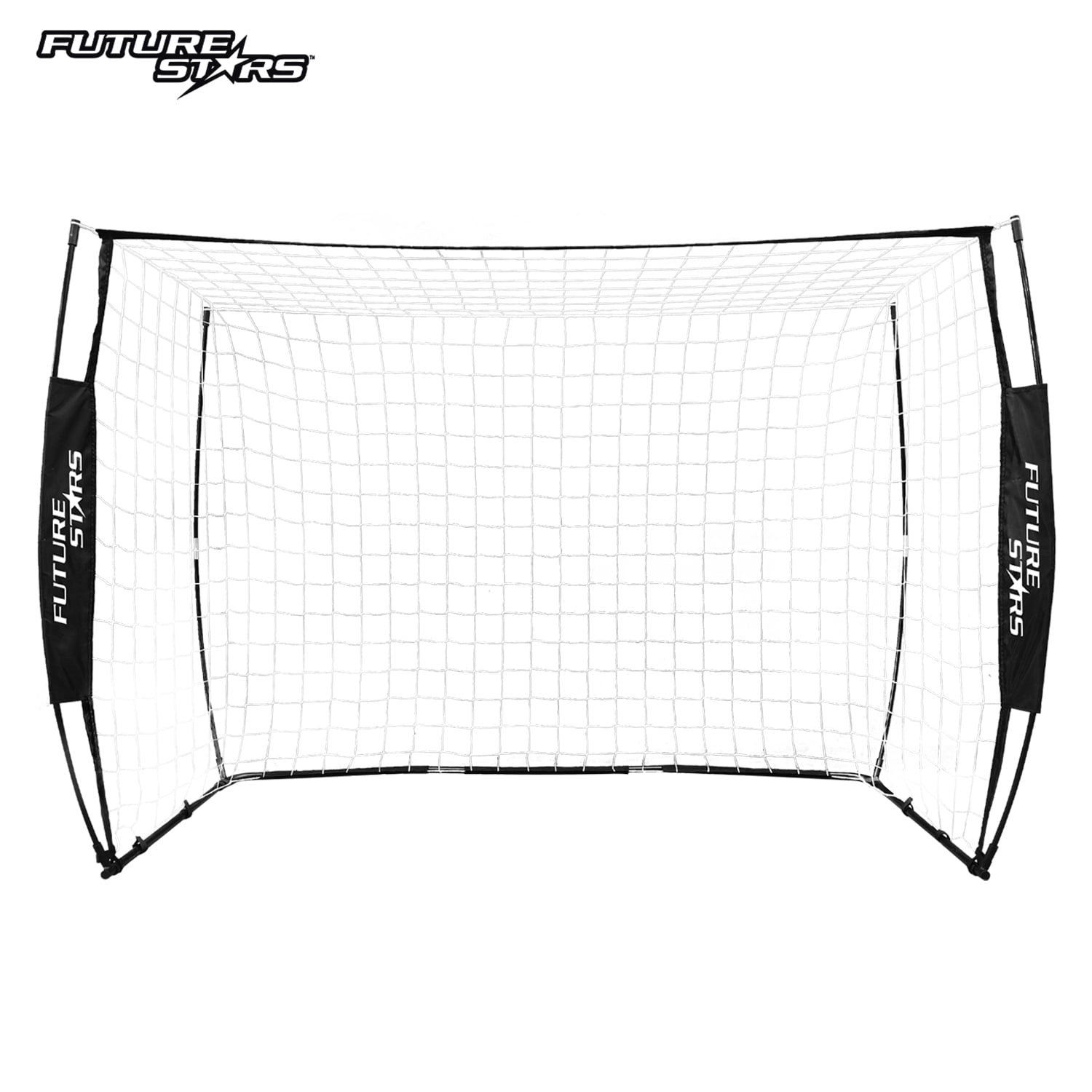 Future Stars 7ft Flex Soccer Goal Combo Set - 1 7ft Flex Net， 4 Targets， 1 Soccer Ball and Pump! Soccer Game in a Box!