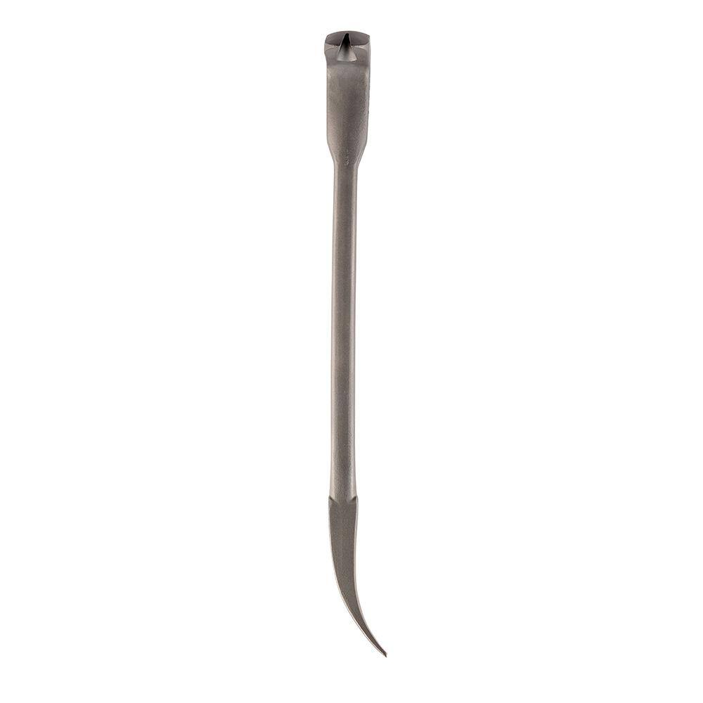 Stiletto 15 oz. TiBone 3 Smooth Face with Curved Handle Hammer and Titanium Trim and Nail Puller TB3SC-TRIMBAR5