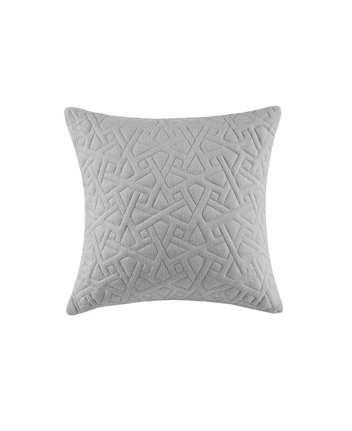 Natori Origami Quilted Decorative Pillow， 18