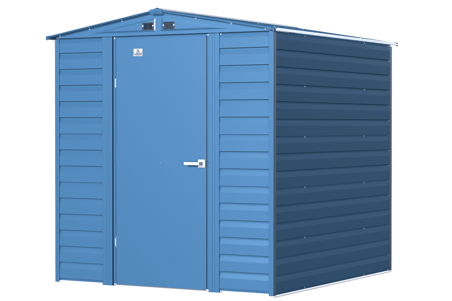 Arrow SCG67BG 6 x 7 ft. Arrow Select Steel Storage Shed&#44; Blue Grey