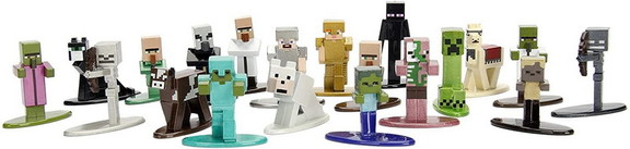 Minecraft Nano Metalfigs 20 Pack Wave 1  1.65 Inch...