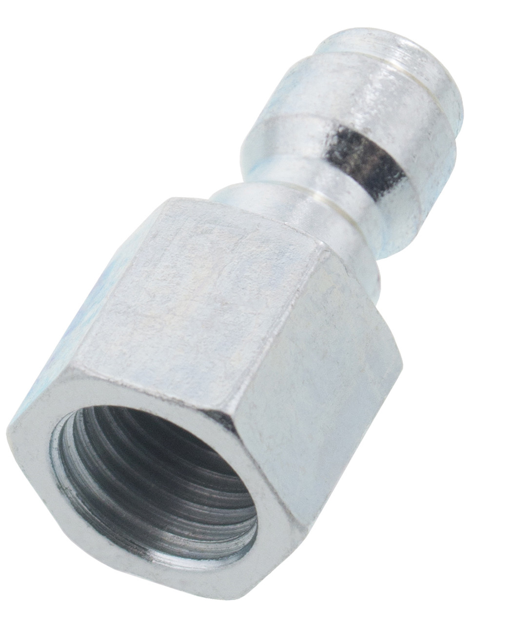 25 Erie Tools 1/4 FPT Zinc Plated Steel Plug Quick Connect Coupler