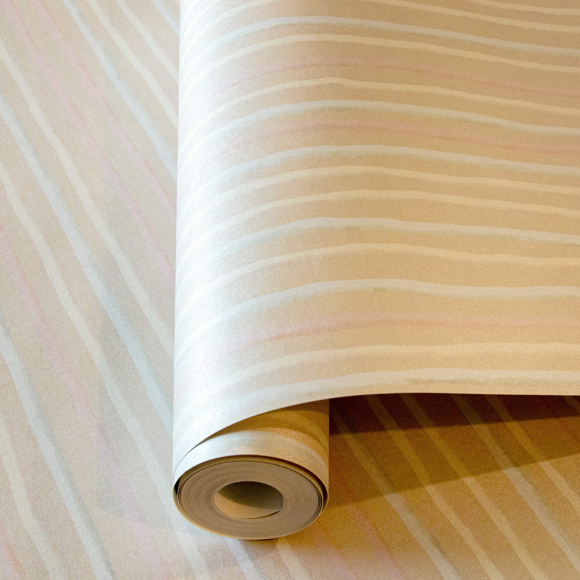 Stripes Beige Wallpaper from the Great Kids Collection