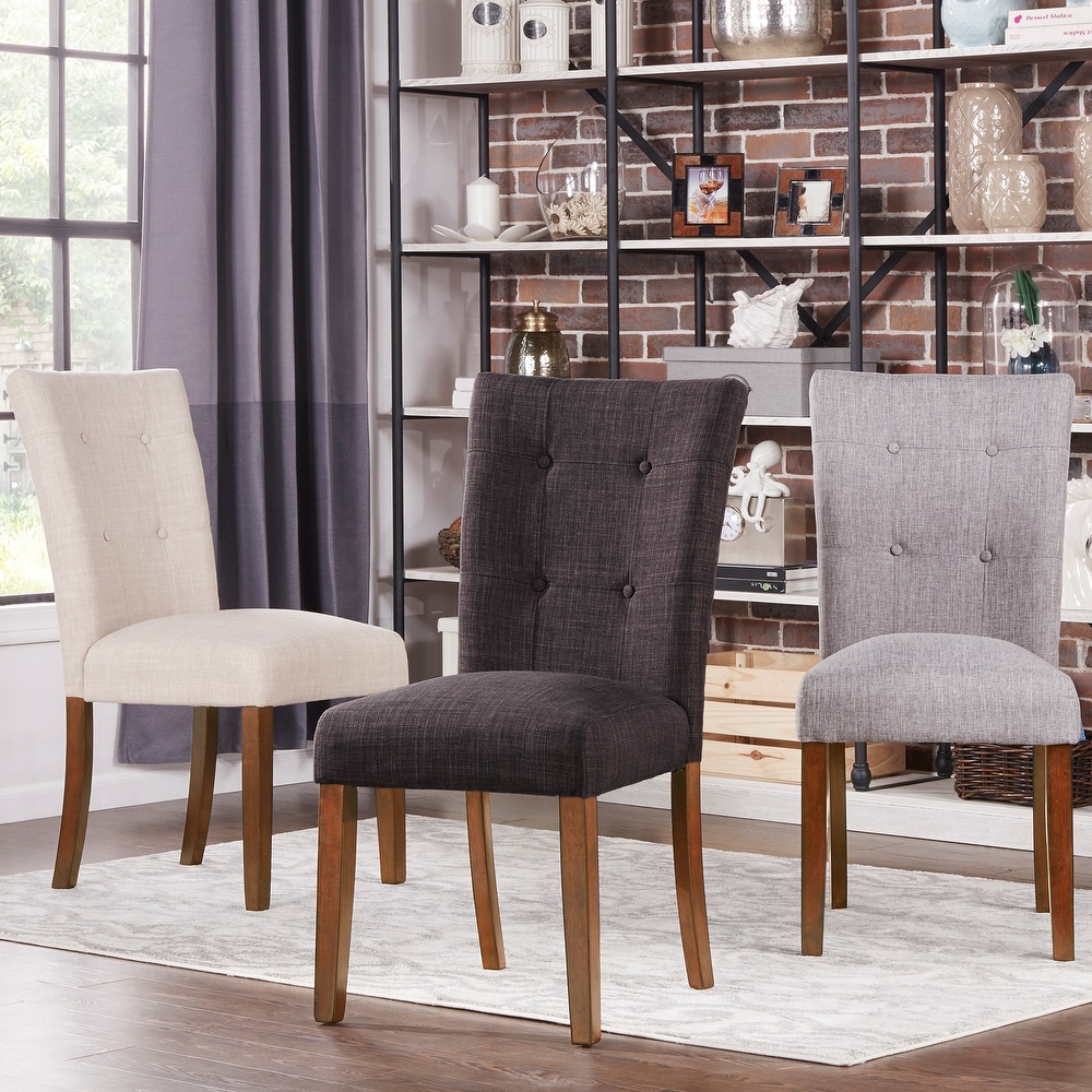 Hutton Upholstered Dining Chairs (Set of 2) by iNSPIRE Q Classic