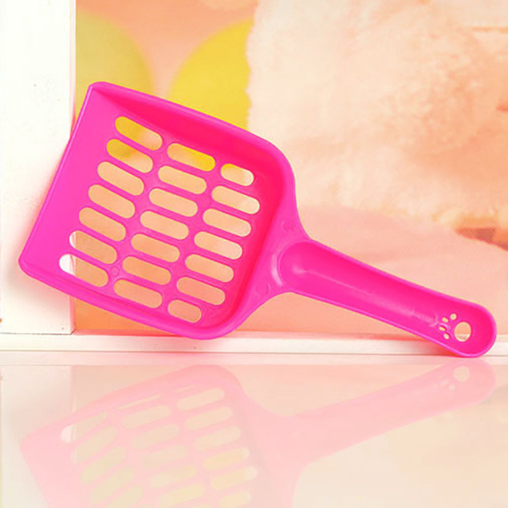 Pet Cat Pet Shovel Sand Scoop Waste Dog Puppy Litter Hollow Out Food Spoons Pet Supplies Wearing Accessories Toys