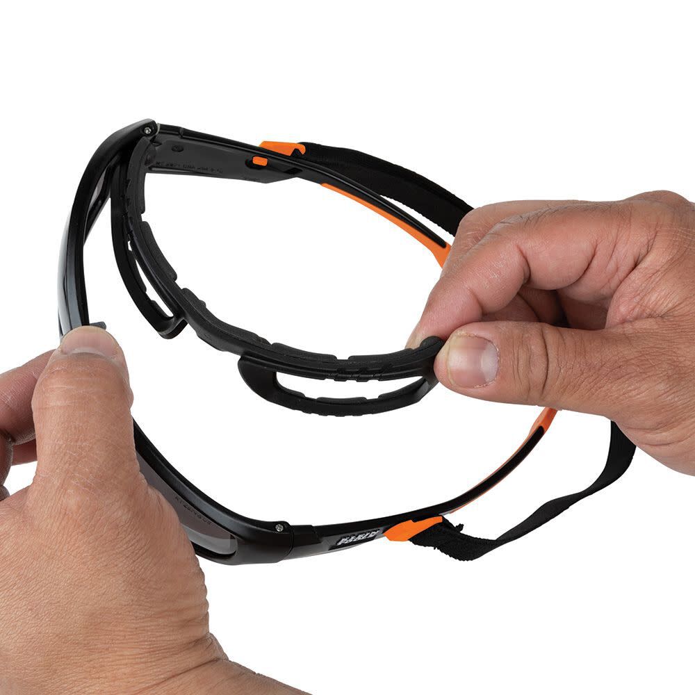 Klein Tools Pro Gasket Safety Glasses Gray 60471 from Klein Tools