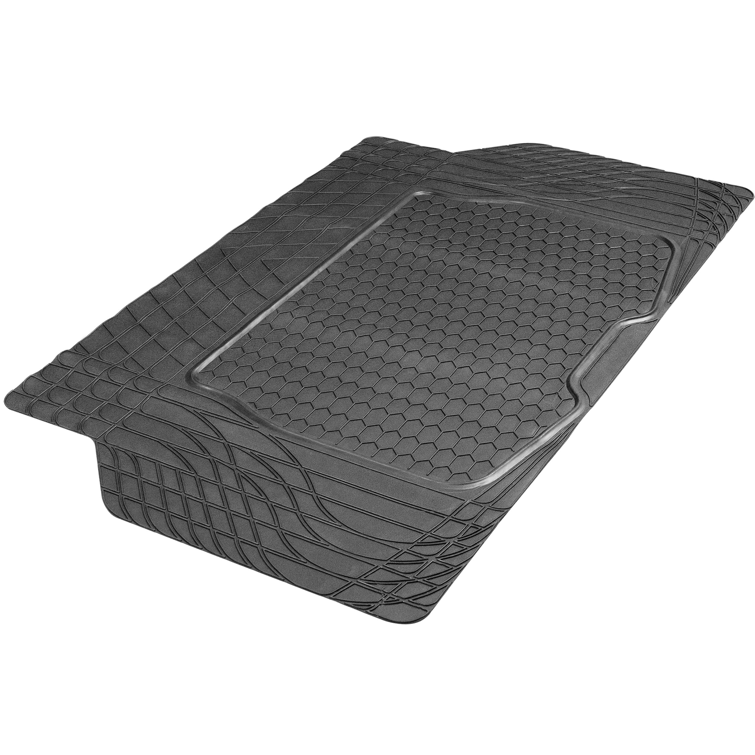 Armor All Heavy-Duty Rubber Trim to Fit Cargo Floor Mat Black， 78919WDC