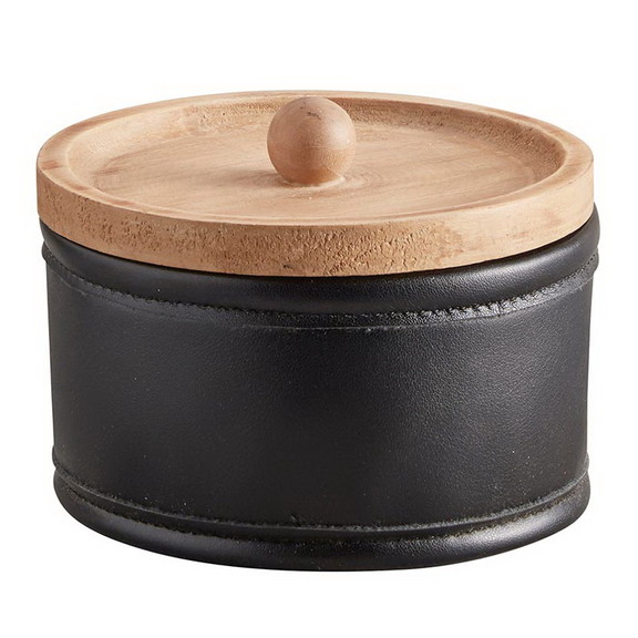 47th   Main CMR921 Faux Leather Canisters   Set Of...