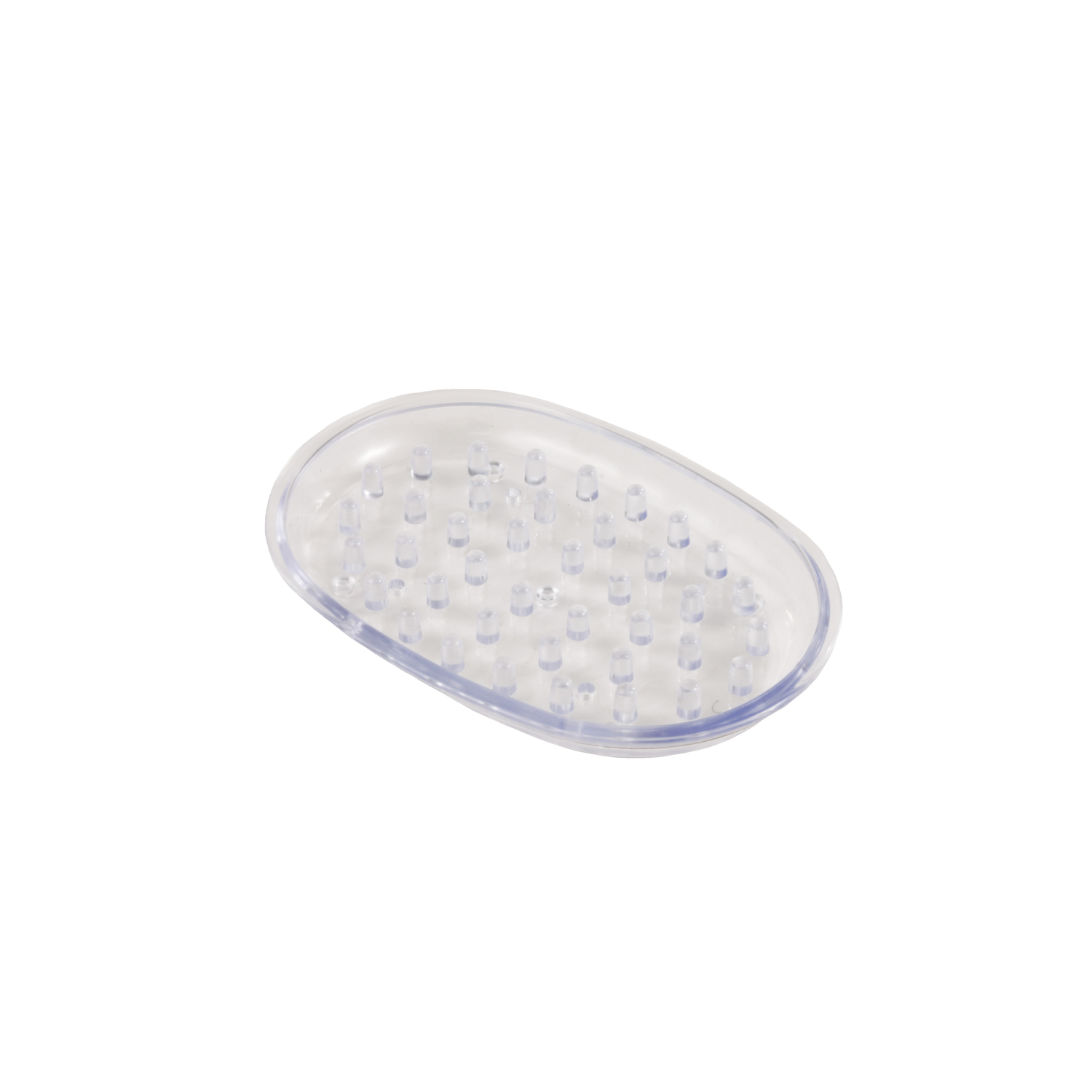 Spectrum Clear Plastic Soap Dish