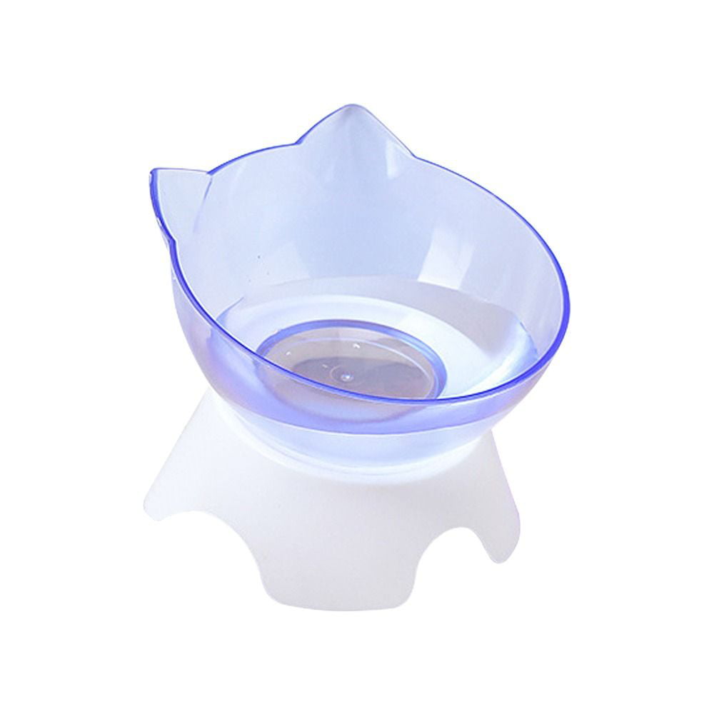 Elevated Pet Drinking Bowl Food Water Feeding Station Cat Dog Neck Protecting Cat Face Bowl With Raised Stand Double Bowl 2