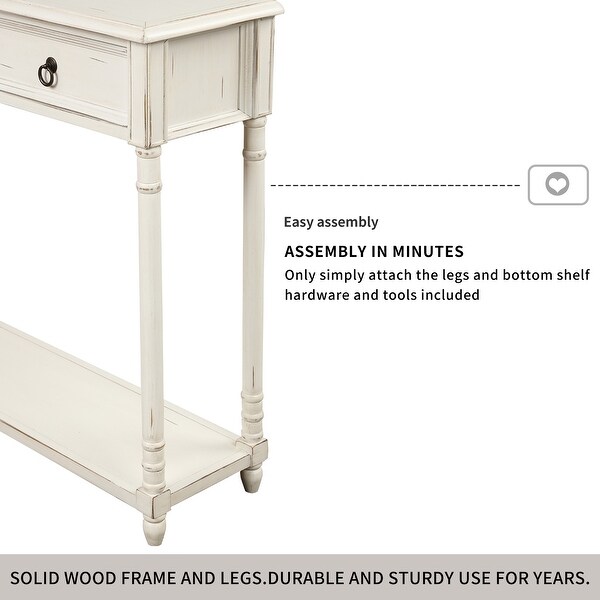 Console Table With Drawers