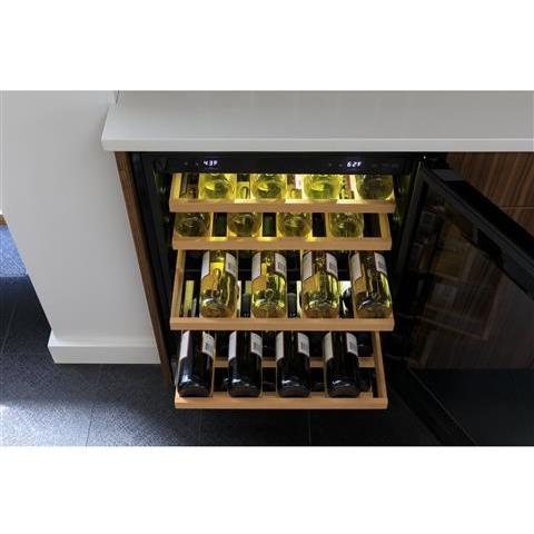 GE Profile 44-Bottle Wine Cooler with Dual Zone PWS06DSPSS