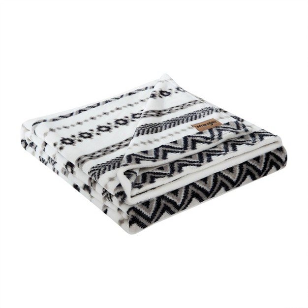 Diamond Trail Reversible Throw Blanket Wrangler