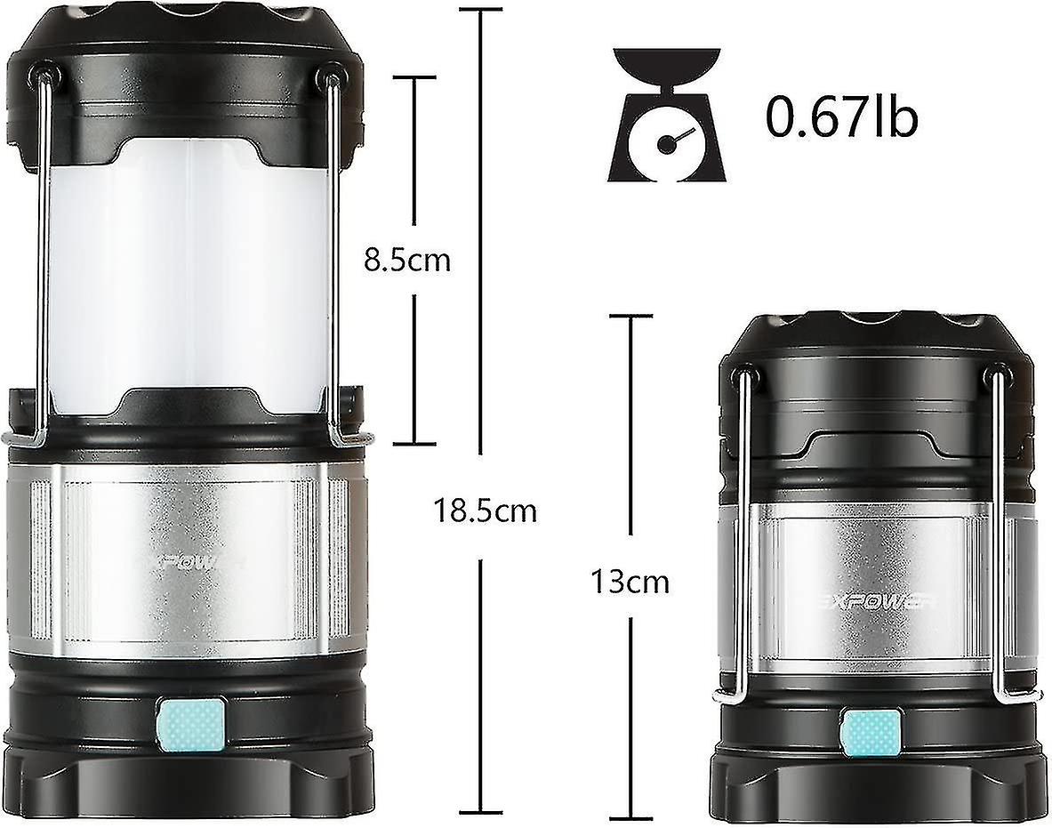 Ultimate Rechargeable Led Lantern And 4400mah Power Bank With 185 Lumens And 4 Brightness Modes