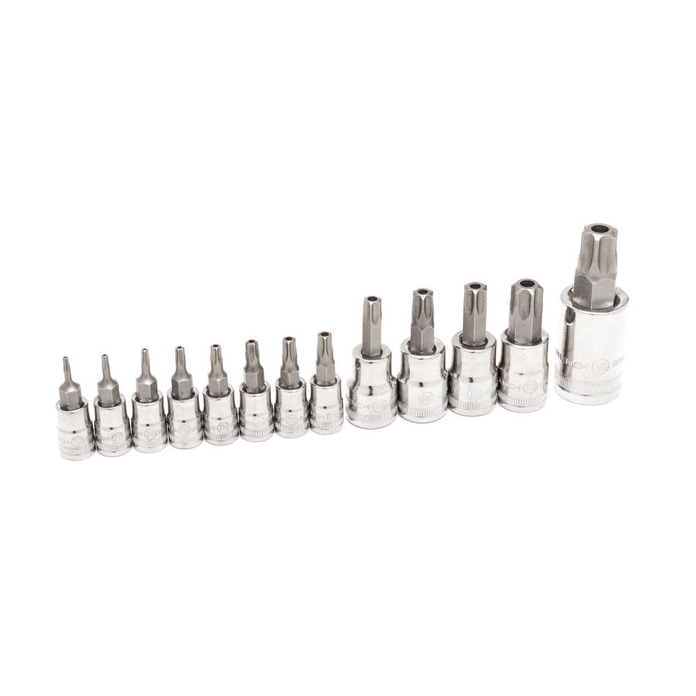 GEARWRENCH Socket Set 1/4， 3/8 and 1/2 Drive Hex/Ball End Hex/Tamper Proof Torx/E-Torx/Torx Bit 80pc ;