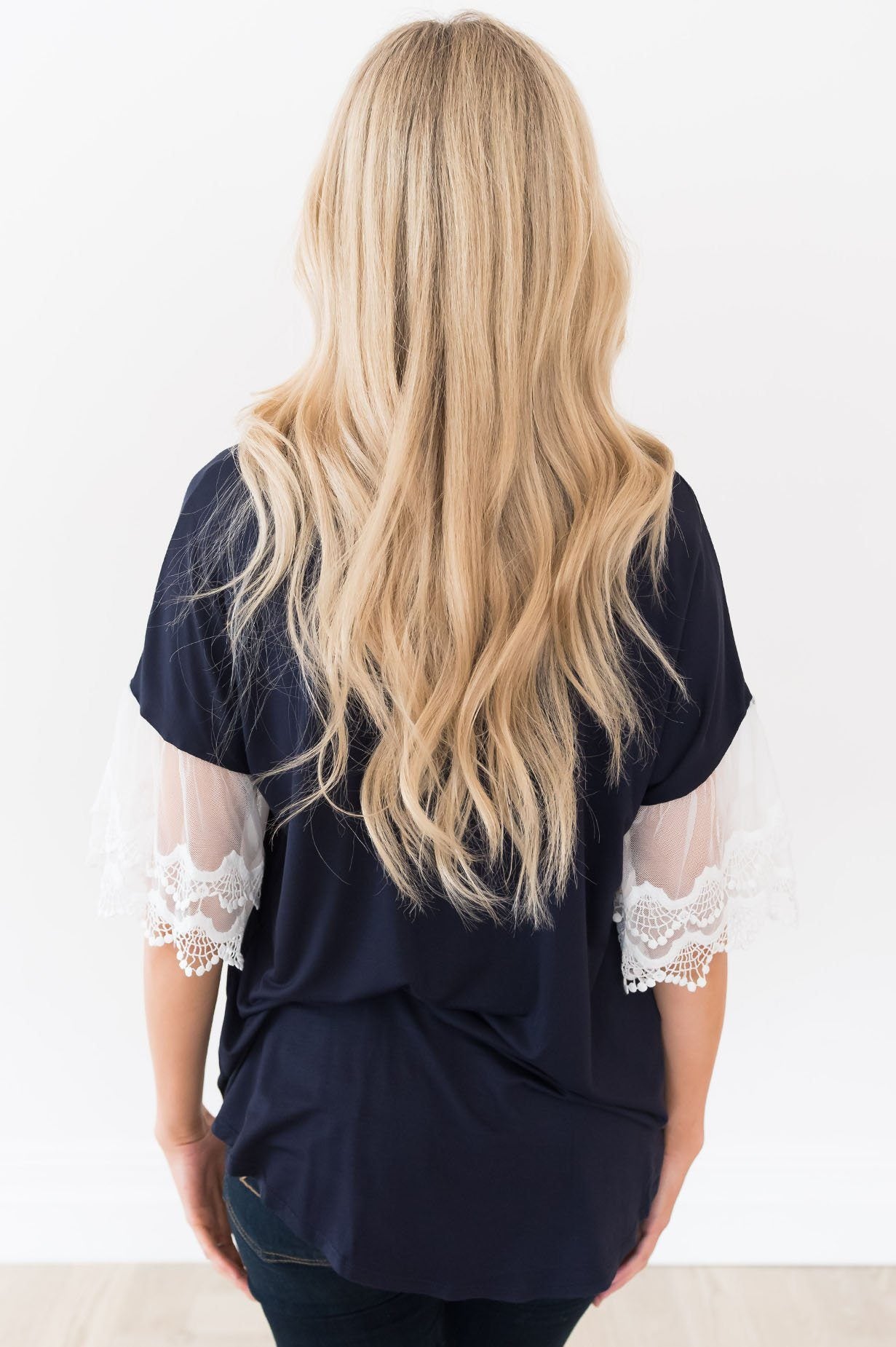 Designed Destiny Lace Modest Blouse