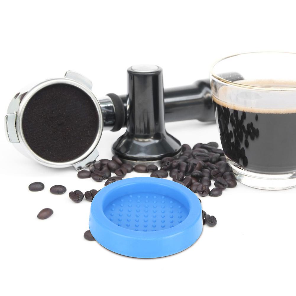 Silicone Coffee Tamper Mat Pad Holder Stand Coffee Machine Tamper Accessoriesblue