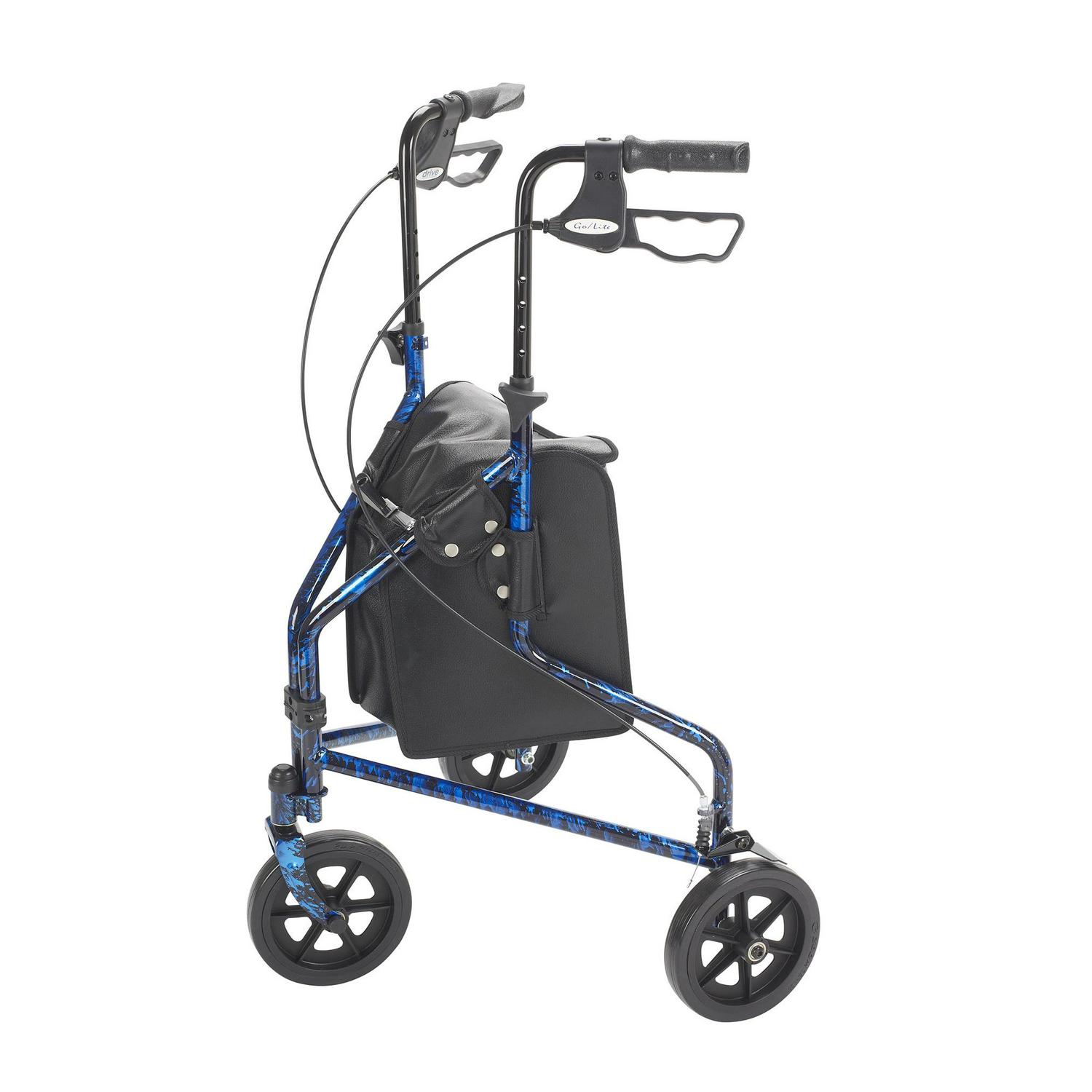 drive Deluxe Rollator Adjustable Height