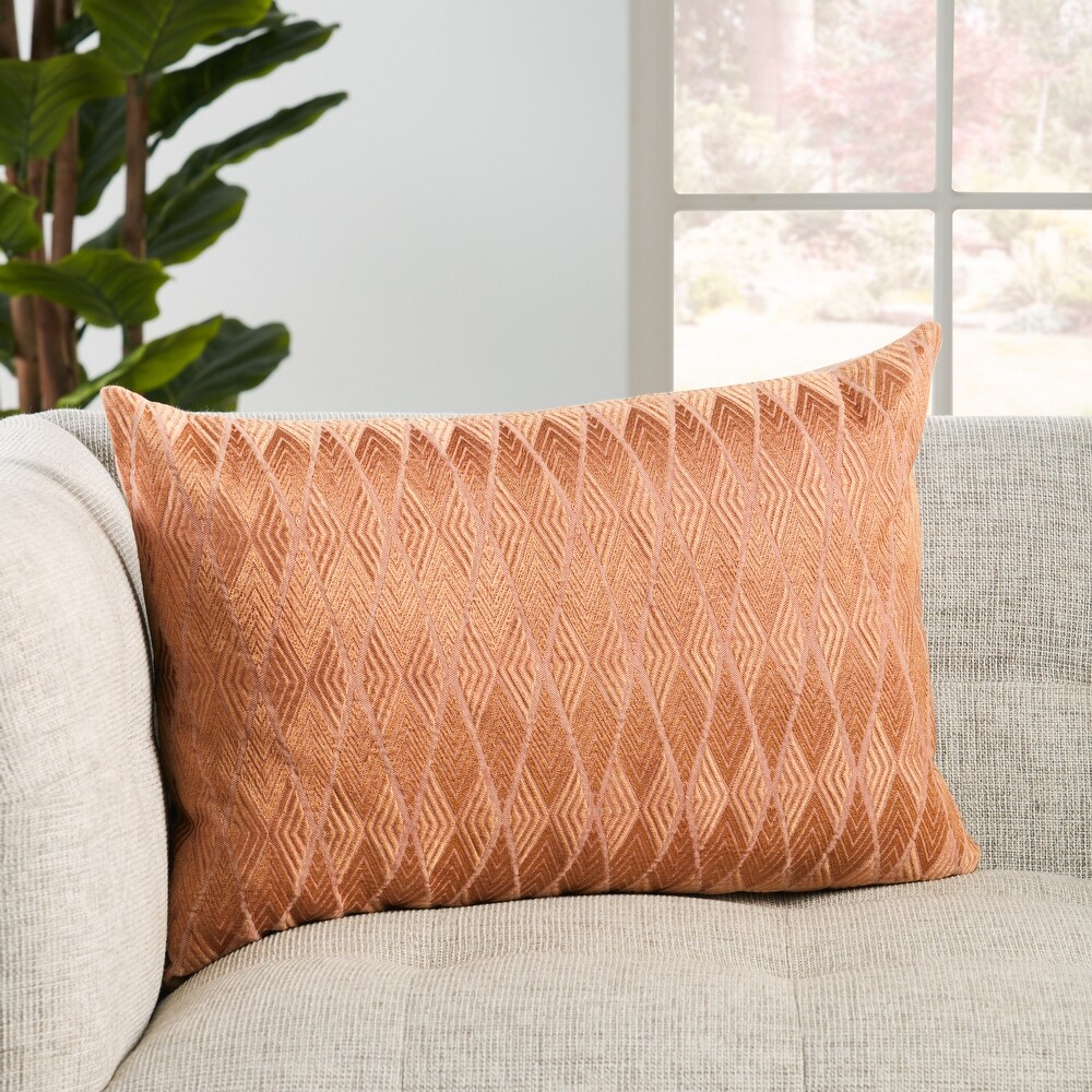 Mica Geometric Lumbar Pillow