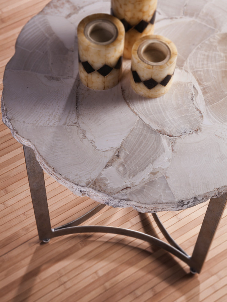 Tate Spot Table   Industrial   Side Tables And End Tables   by HedgeApple  Houzz