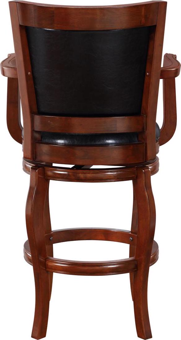 Boraam Jones Bar Stool with Swivel Cherry  Crowdfused