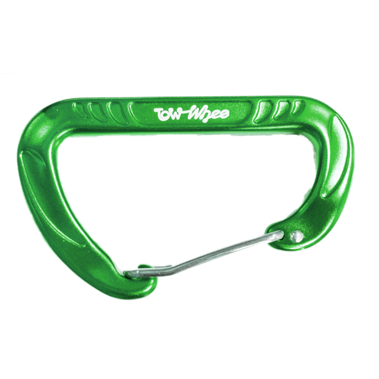 TowWhee Extra Mini Carabiner - Green