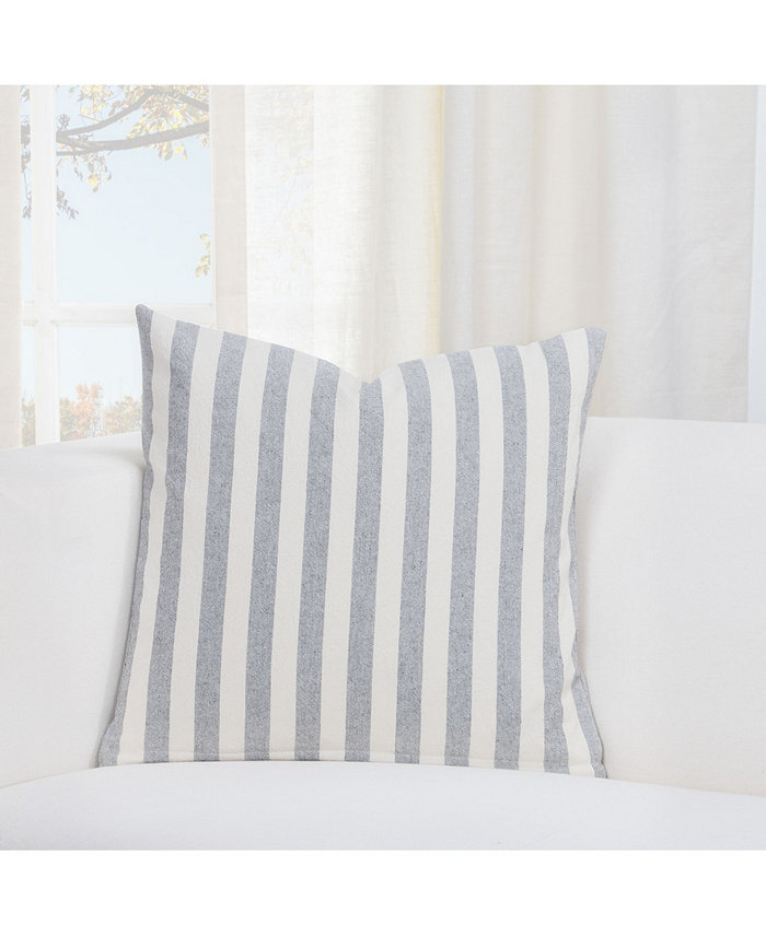 Siscovers Farmhouse Striped Decorative Pillow， 26 x 26