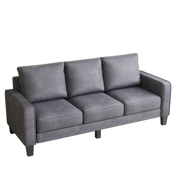 3-seat Fabric Sofa Cushions