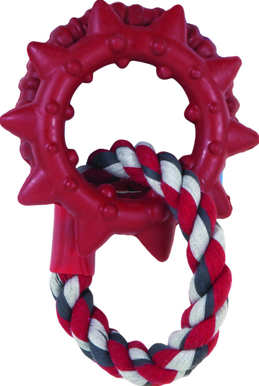 Dogzilla Dino Links Dog Toy， Small