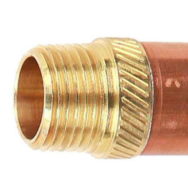 Woodford 12 in. MPT x 12 in. FSWT x 16 in. L Freezeless Brass Model 22 Anti-Rupture Hot and Cold Sillcock 22CP-16-MH