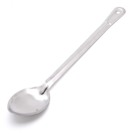 BSH-15-S-P Buffet Serving Spoon Stainless Steel Heavy Duty， Solid， 15