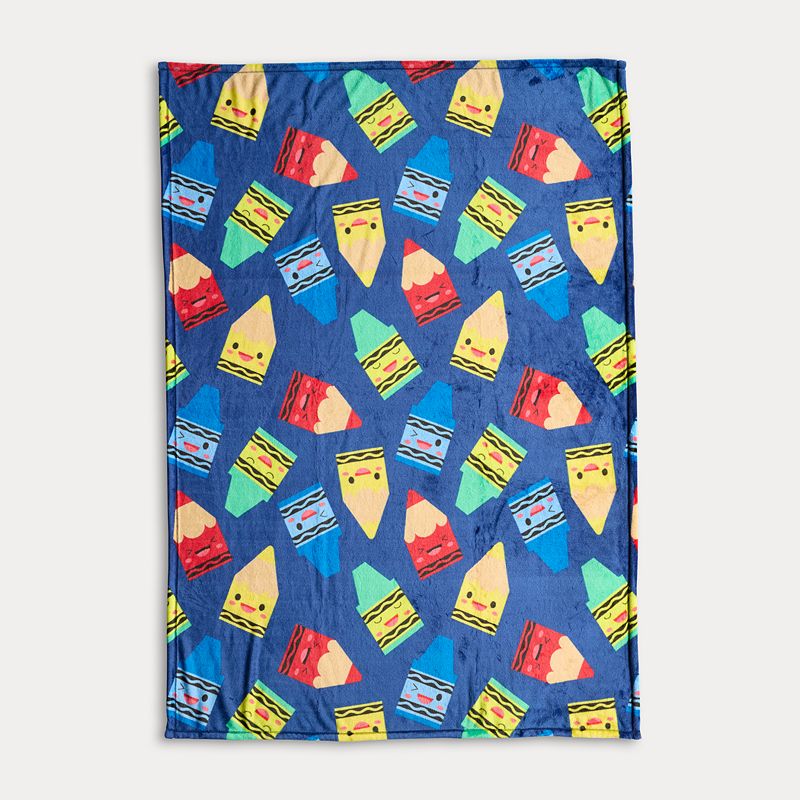 Crayola? X Kohl's Crayola Plush Throw Blanket