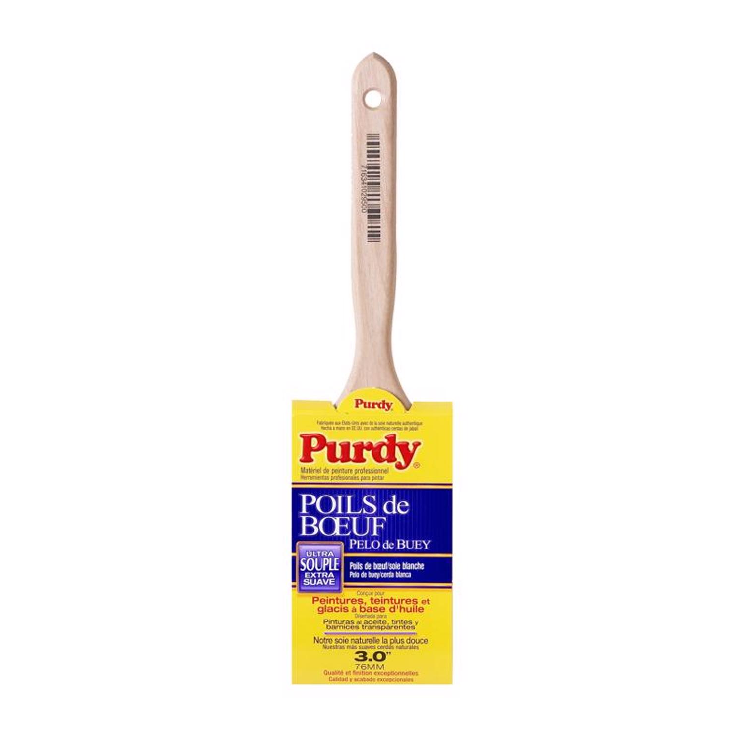 Purdy Ox-O-Thin 3 in. Extra Soft Flat Trim Paint Brush