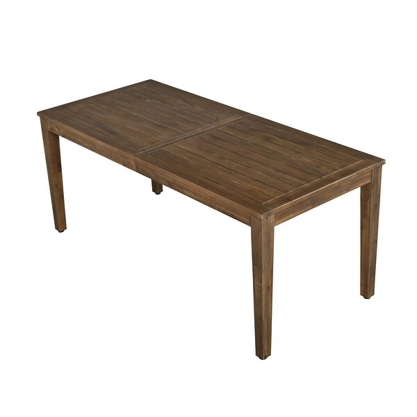 Acacia Wood Outdoor Dining Table And Chairs