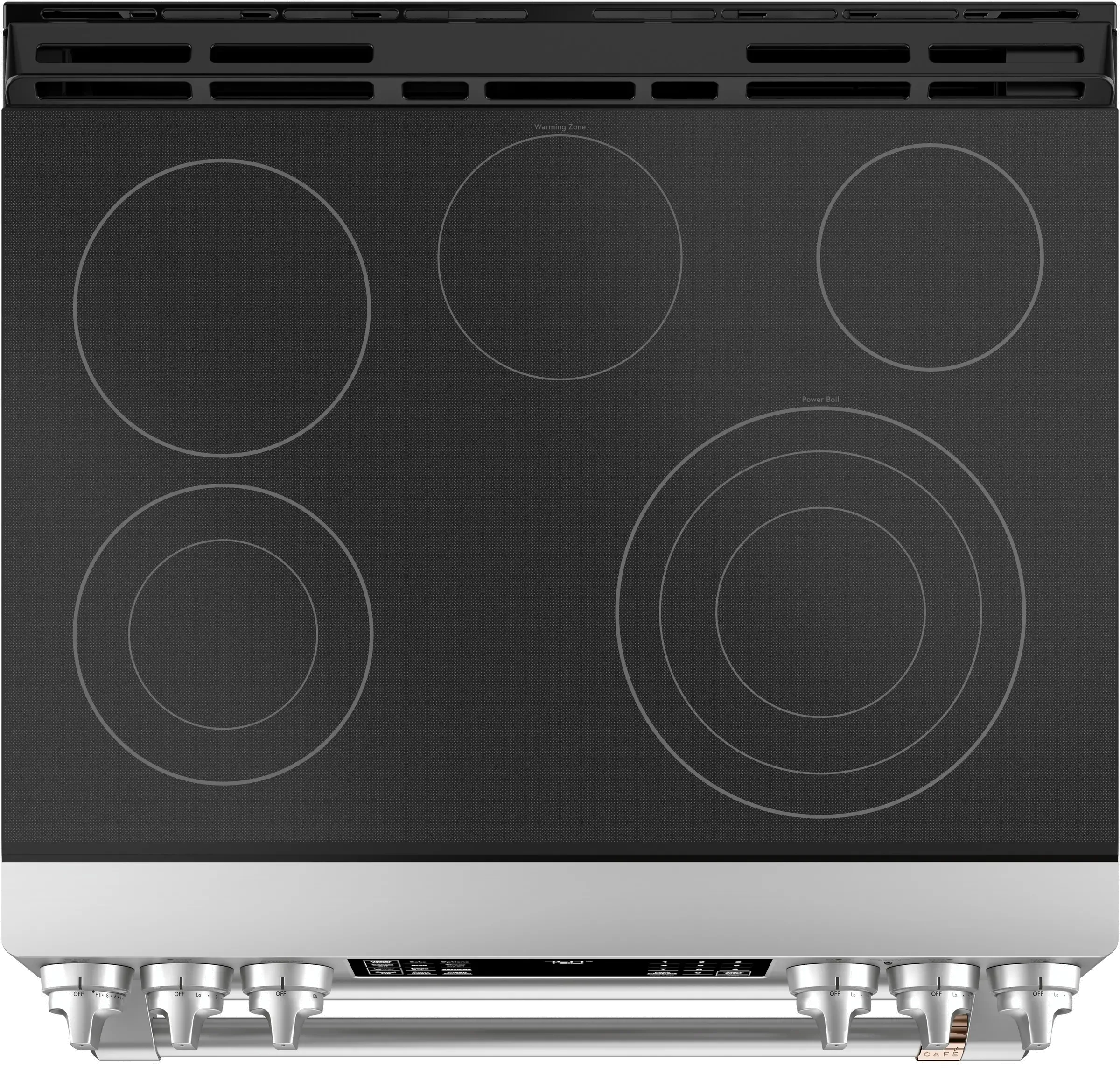 Cafe 6.7 Electric Double Oven Range CES750P2MS1