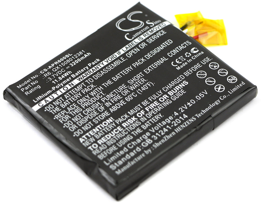 Aspera R6 Replacement Battery BatteryClerkcom Mobile Phone