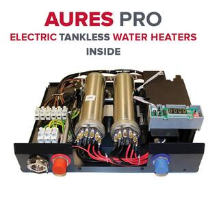 Ariston Aures Pro 27kW240-Volt 5.26 GPM Point of Use Electric Tankless Water Heater AURES PRO 27 240V US