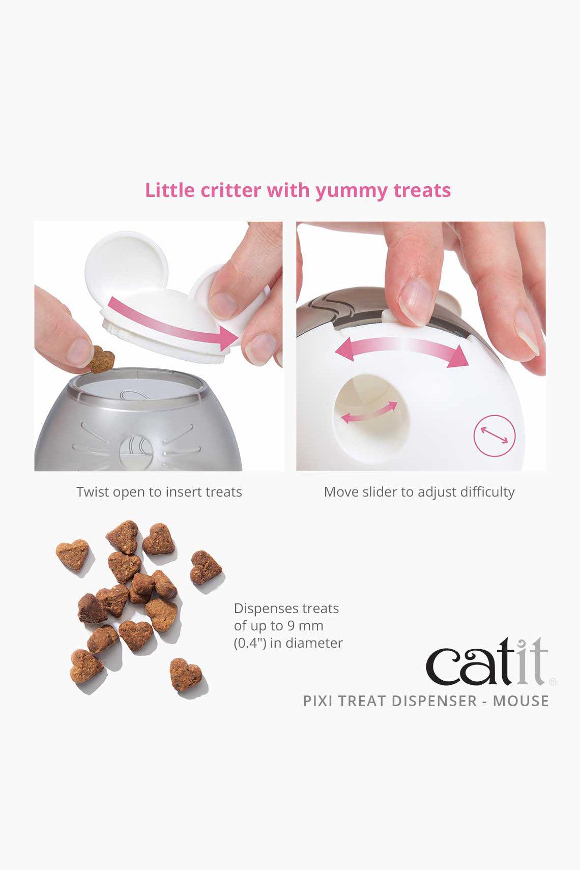 Catit Pixi Mouse Treat Dispenser for Cats