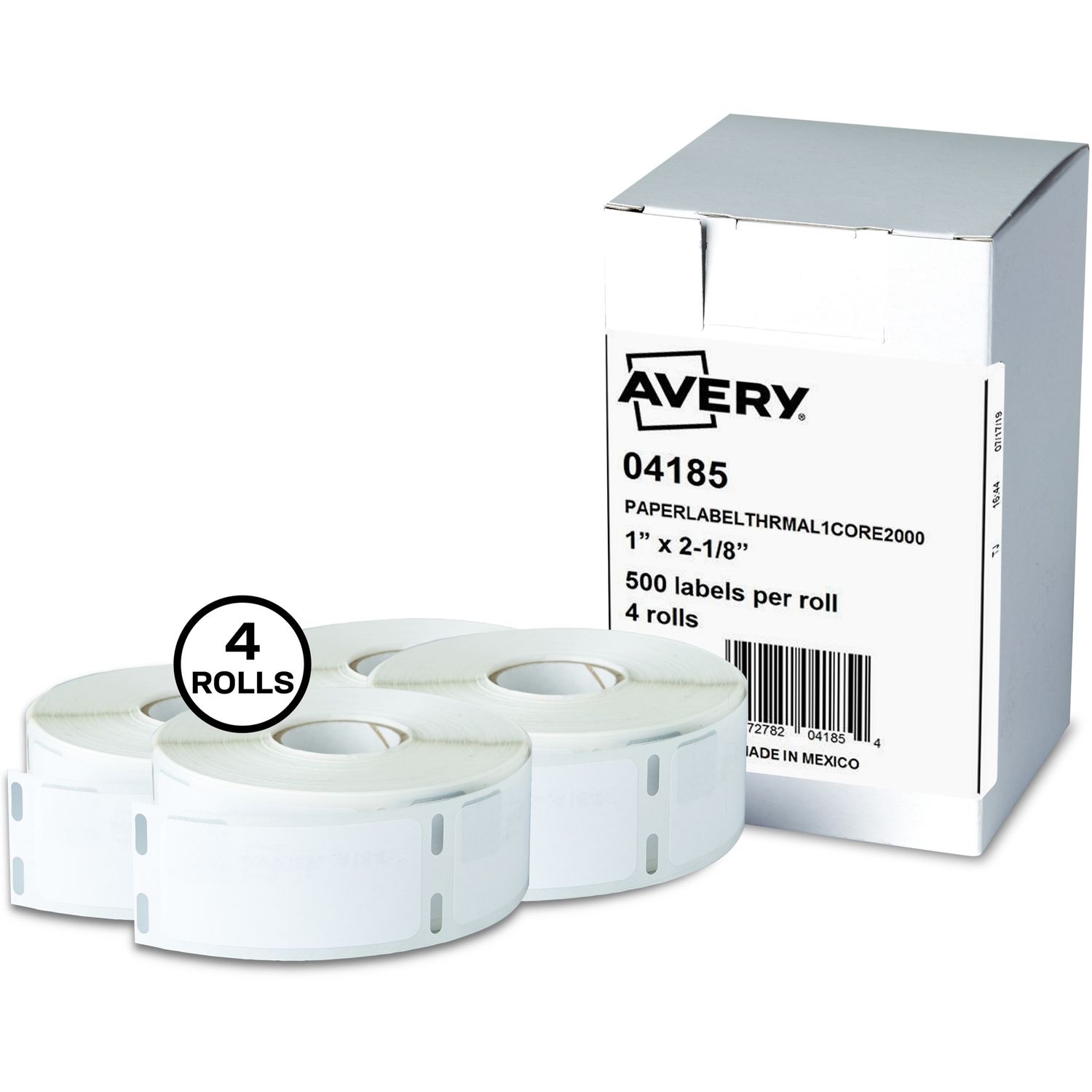 Direct Thermal Roll Labels by Avery AVE04185