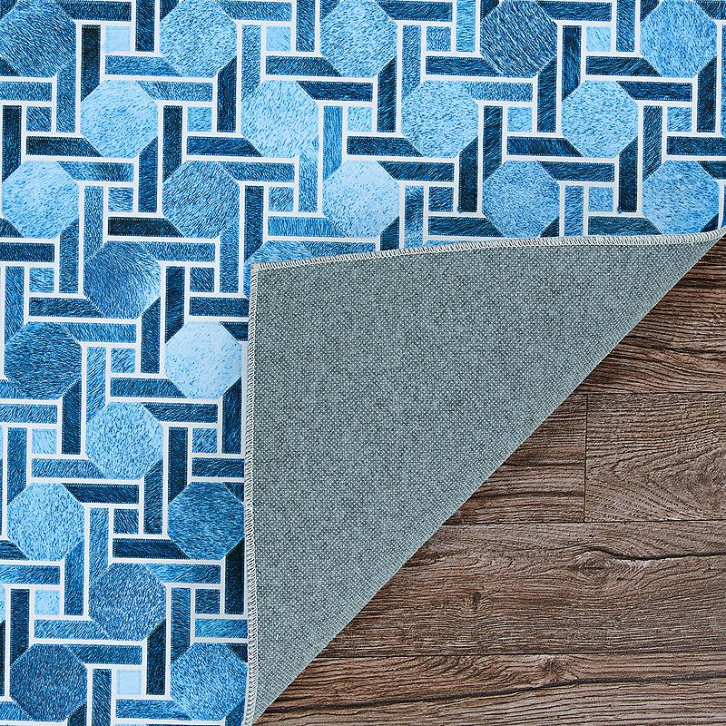 Couristan Prairie Solstice Marine Blue Area Rug