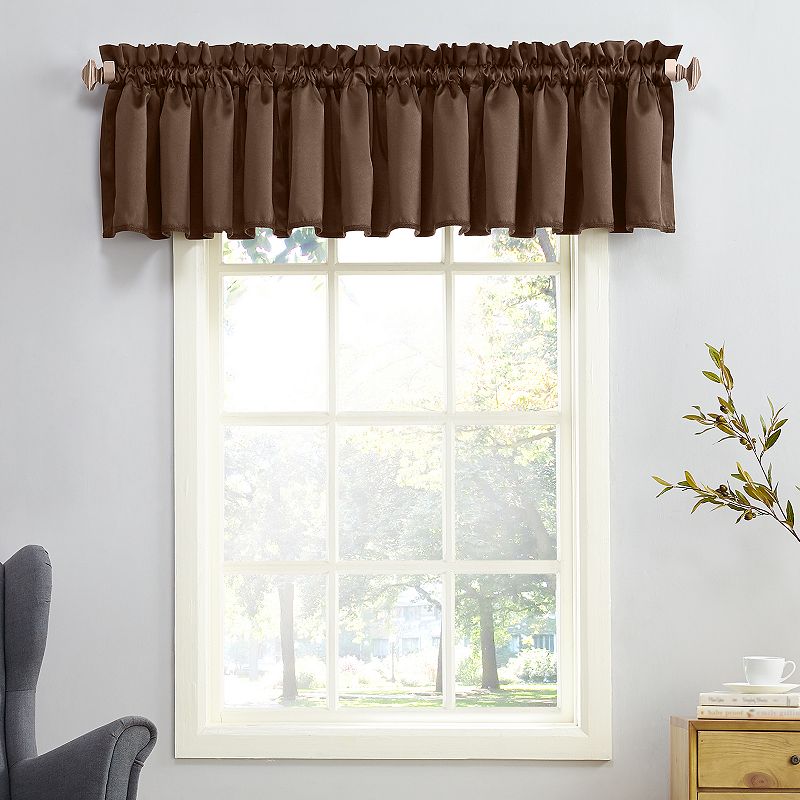 Sun Zero Gramercy Room Darkening Window Valance - 54'' x 18''