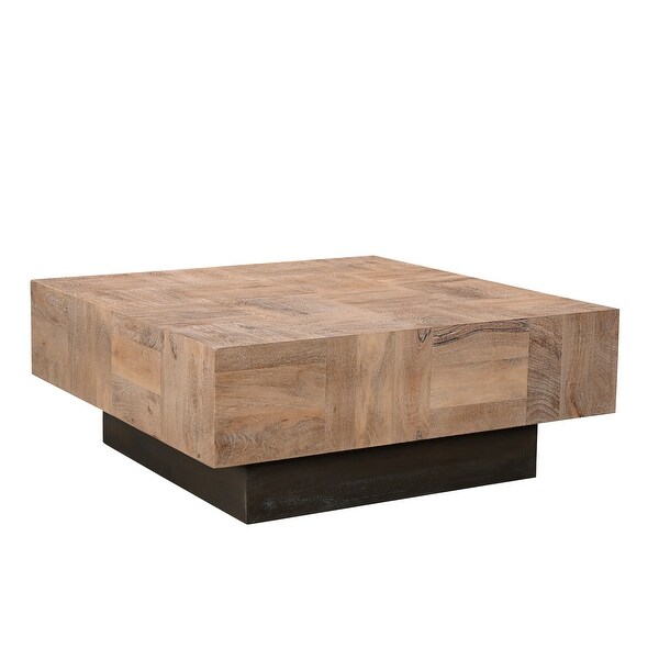 Caden Modern Solid Wood Coffee Table