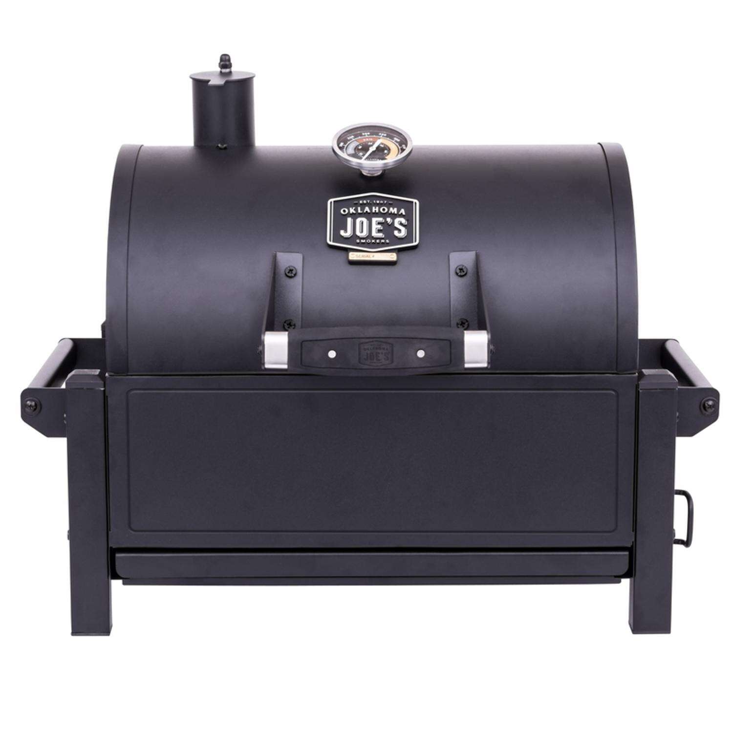 Oklahoma Joes 17 in. Rambler Charcoal Grill Black