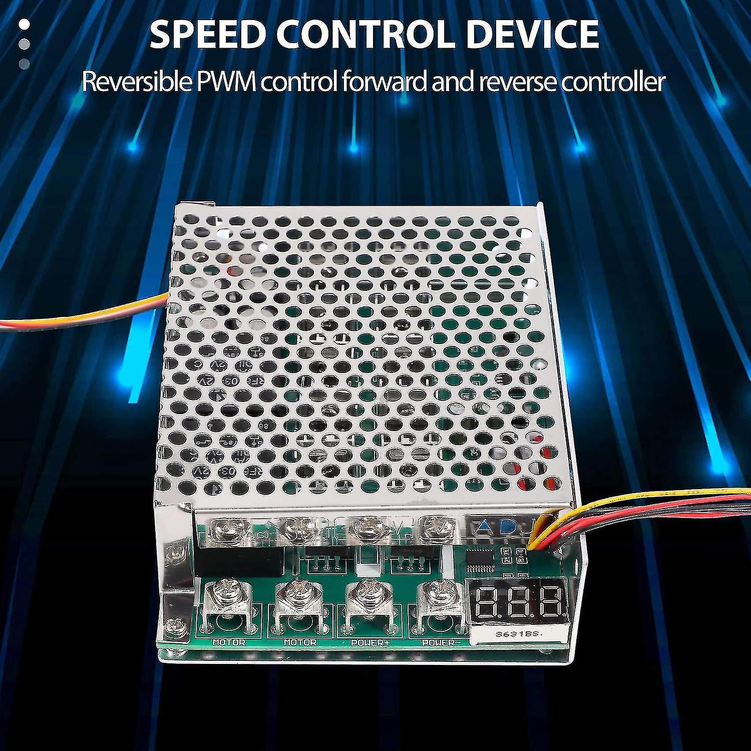 Dc 10-55v 100a 3000w Motor Speed Controller Reversible Pwm Control And Reverse Controller