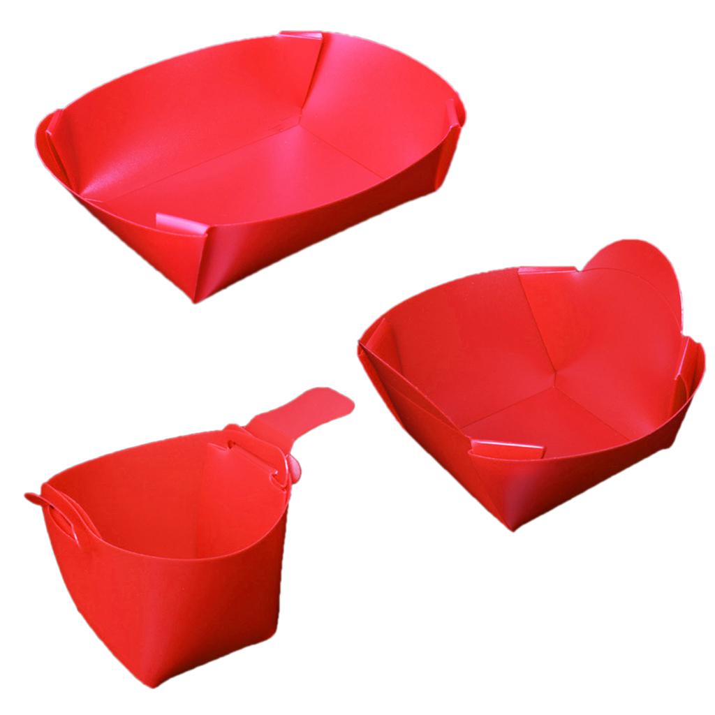 1050ml / 650ml / 350ml Collapsible Portable Camping Tableware Folding Plate Bowl Cup Dinner Set Reusable Friendly