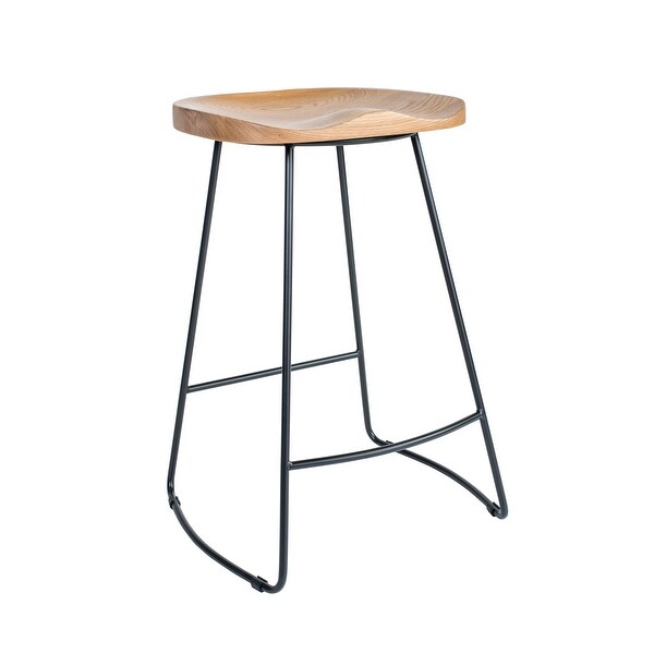 Finch Mason Counter Stool， Light Beige